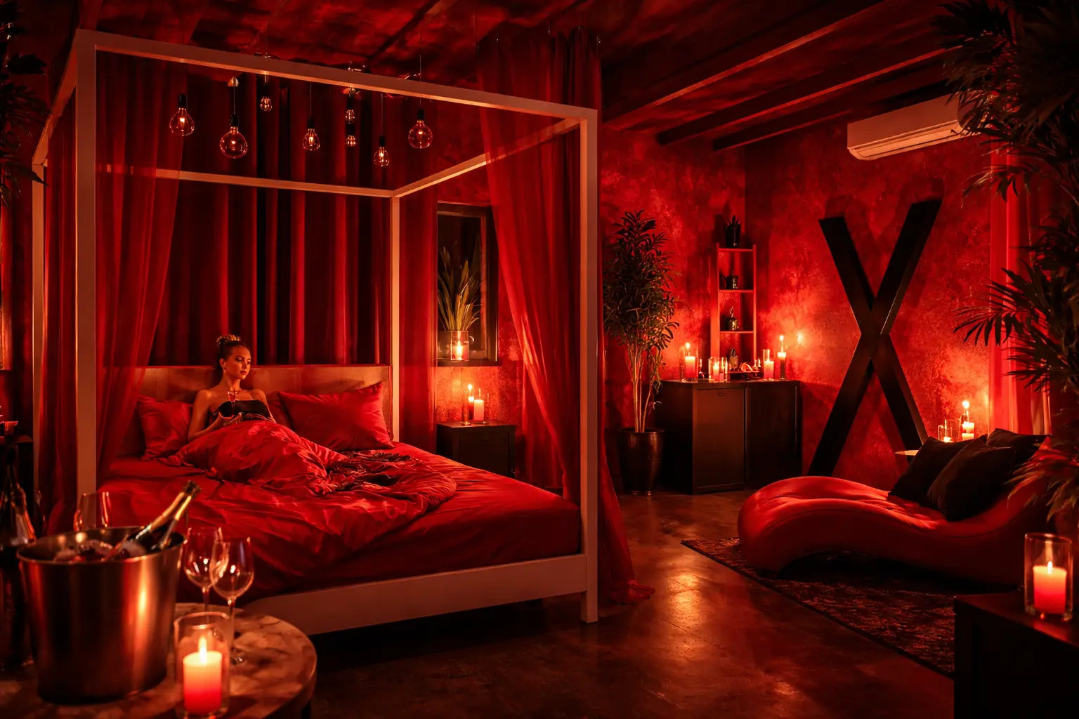 Romantische love room